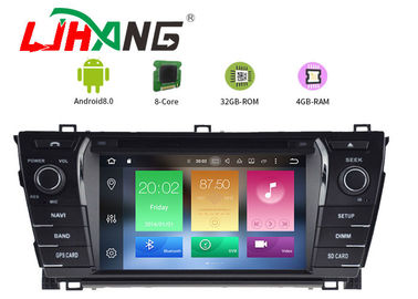 Çin BT Canbus Arka Kamera Toyota Corolla Navigasyon DVD Oynatıcı 1280 * 600 Çözünürlük Fabrika