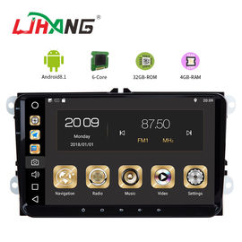 Çin Volkswagen Canbus Radyo GPS Için Android 8.1 Araba Dvd Oynatıcı 3G WIFI USB Harita Fabrika