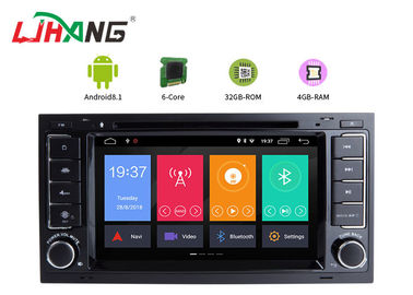 Çin Wifi BT GPS AUX Video ile Android 8.1 VW Touareg Volkswagen DVD Oynatıcı Fabrika