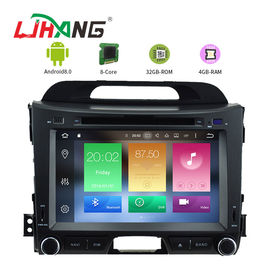 Çin KIA Sportage 8.0 GPS Stereo Radyolar Haritalar ile Android Araba DVD Oynatıcı Fabrika